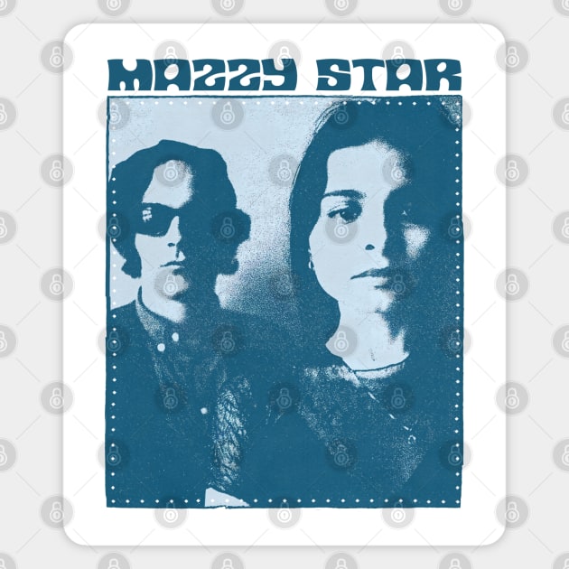 Mazzy Star / Vintage Style Design Magnet by DankFutura